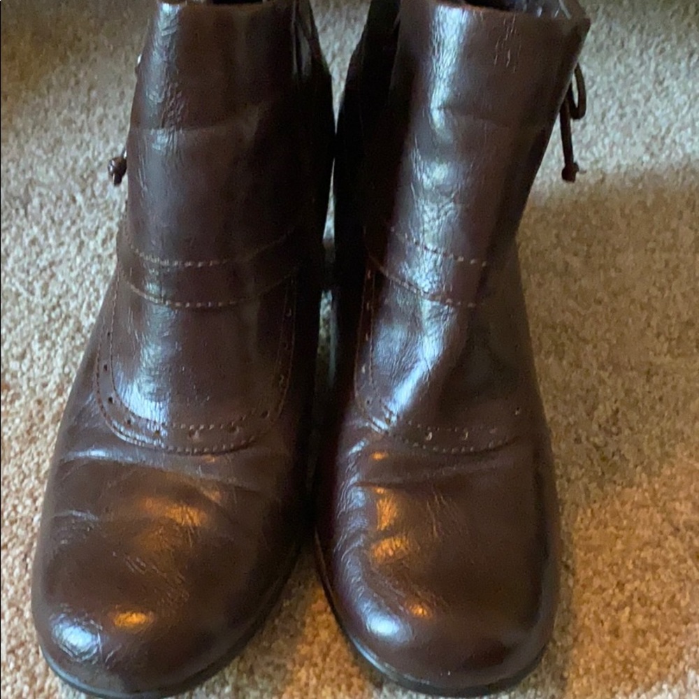 Leather Ankle Boots